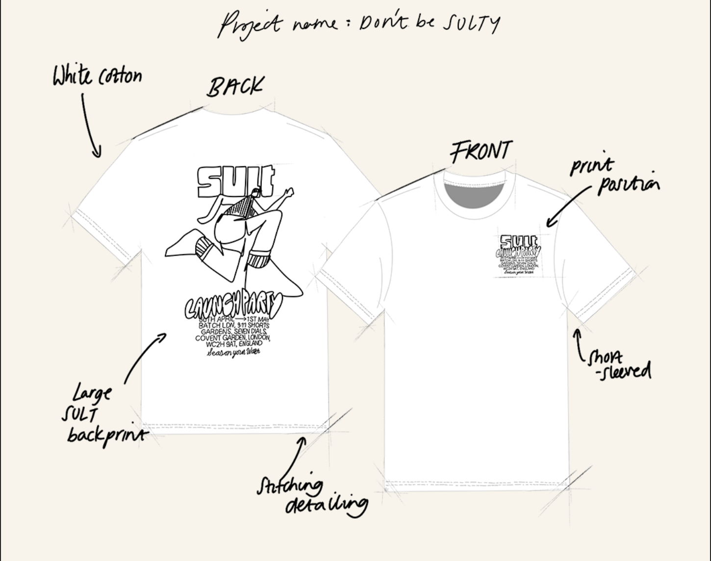 SULT Launch Party Tee