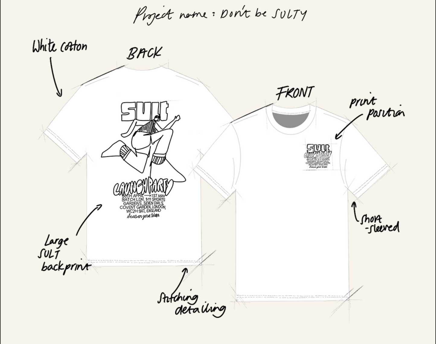 SULT Launch Party Tee