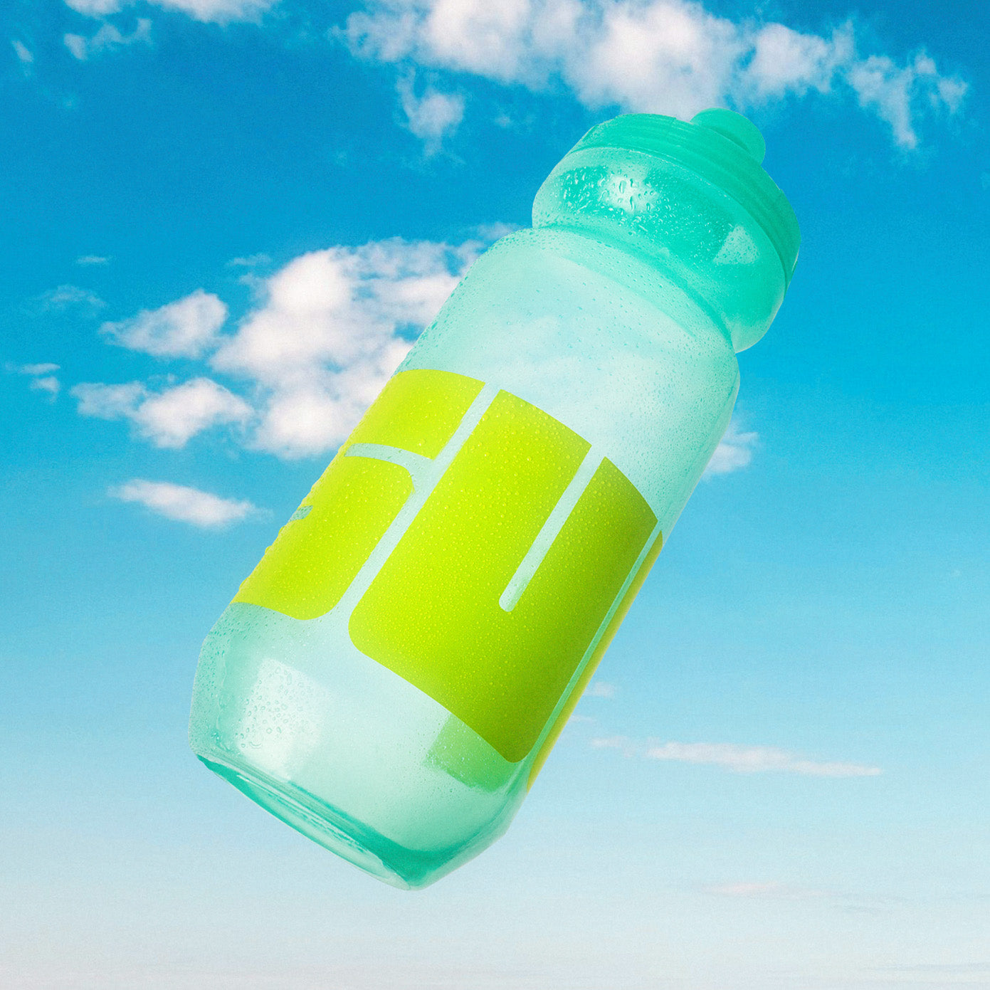 SULT 'SQUEEZY' BOTTLE - BLUE / YELLOW